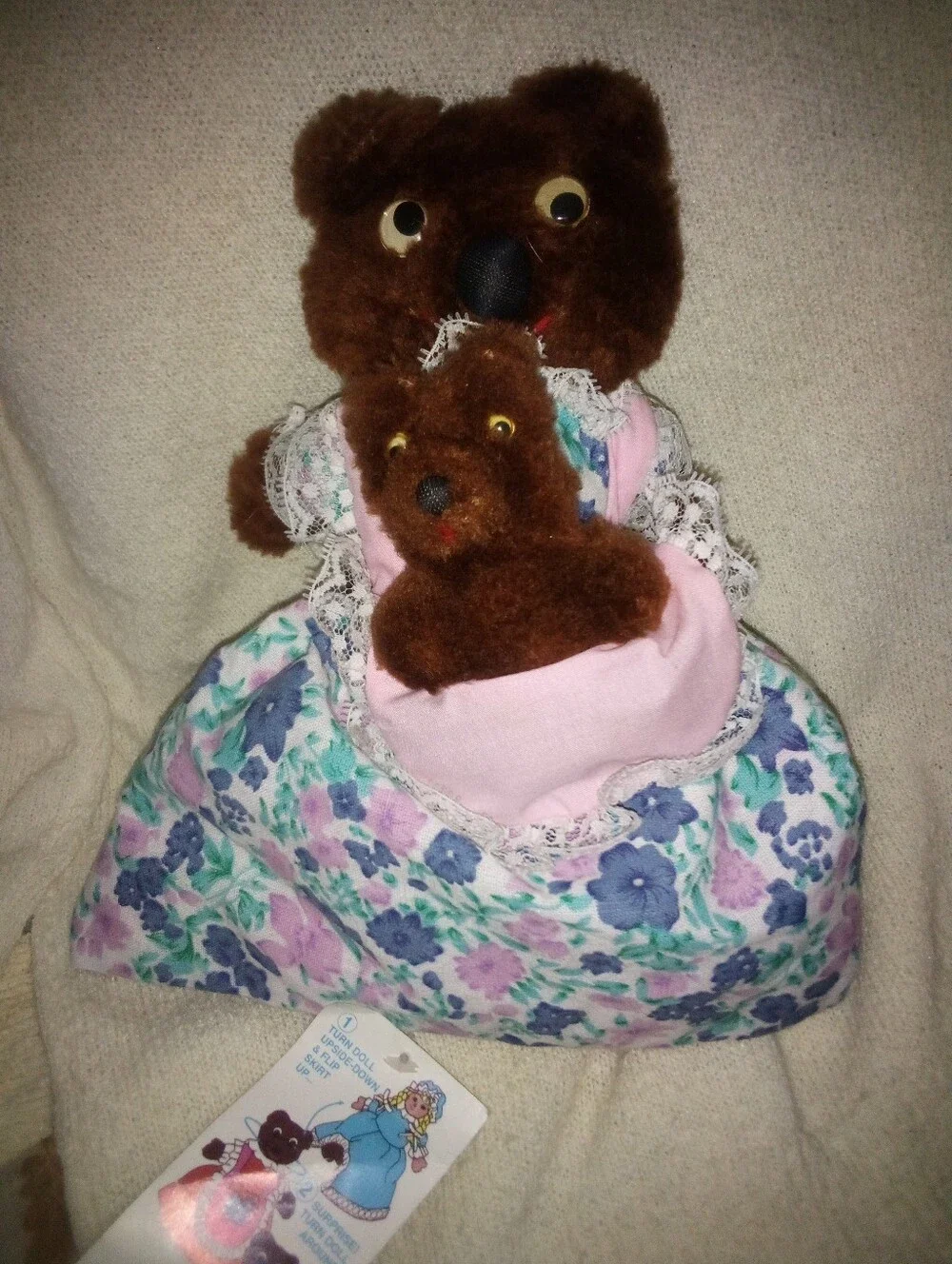 Goldilocks And The Three Bears Topsy Turvy Flip Doll
